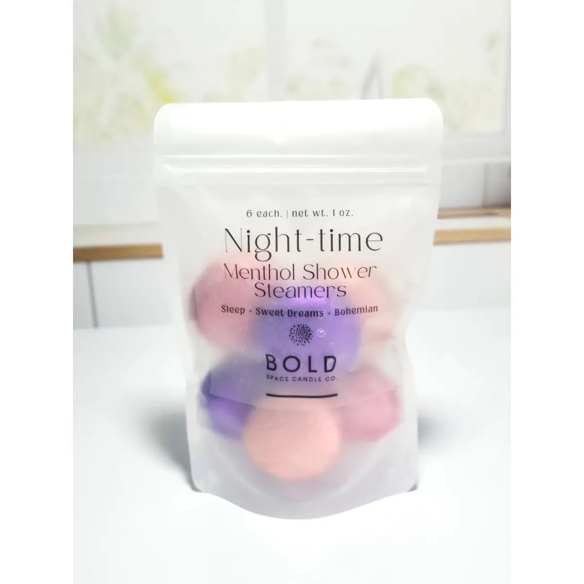 Shower Steamers – Night Time Collection - 6 pack 3 scents - Bold Space Candle Co.