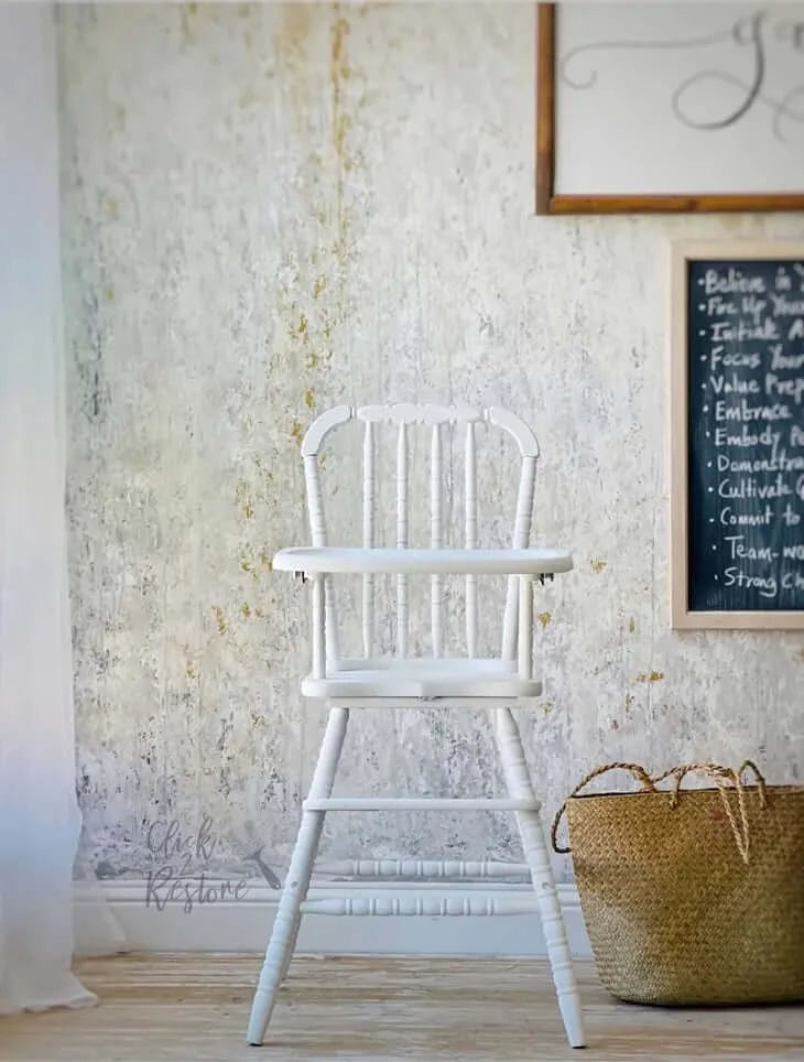 Simply White Paint on Highchair