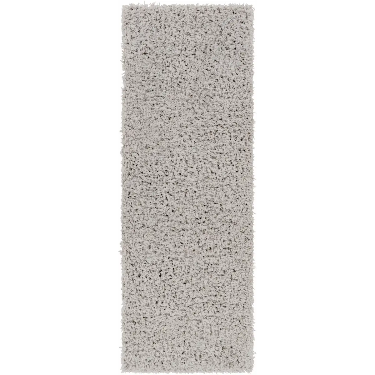 Siari Solid Medium Gray Shag Rug - 2’7’’ x 7’3’’ Runner - Boutique Rugs