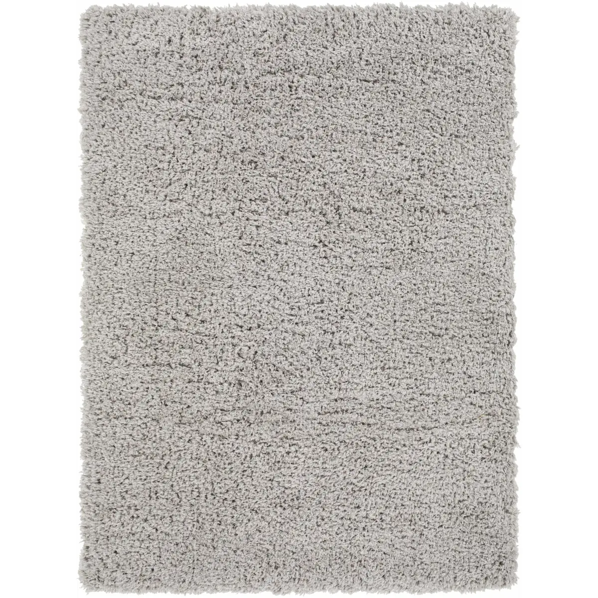 Siari Solid Medium Gray Shag Rug - 5’3’’ x 7’ Rectangle - Boutique Rugs