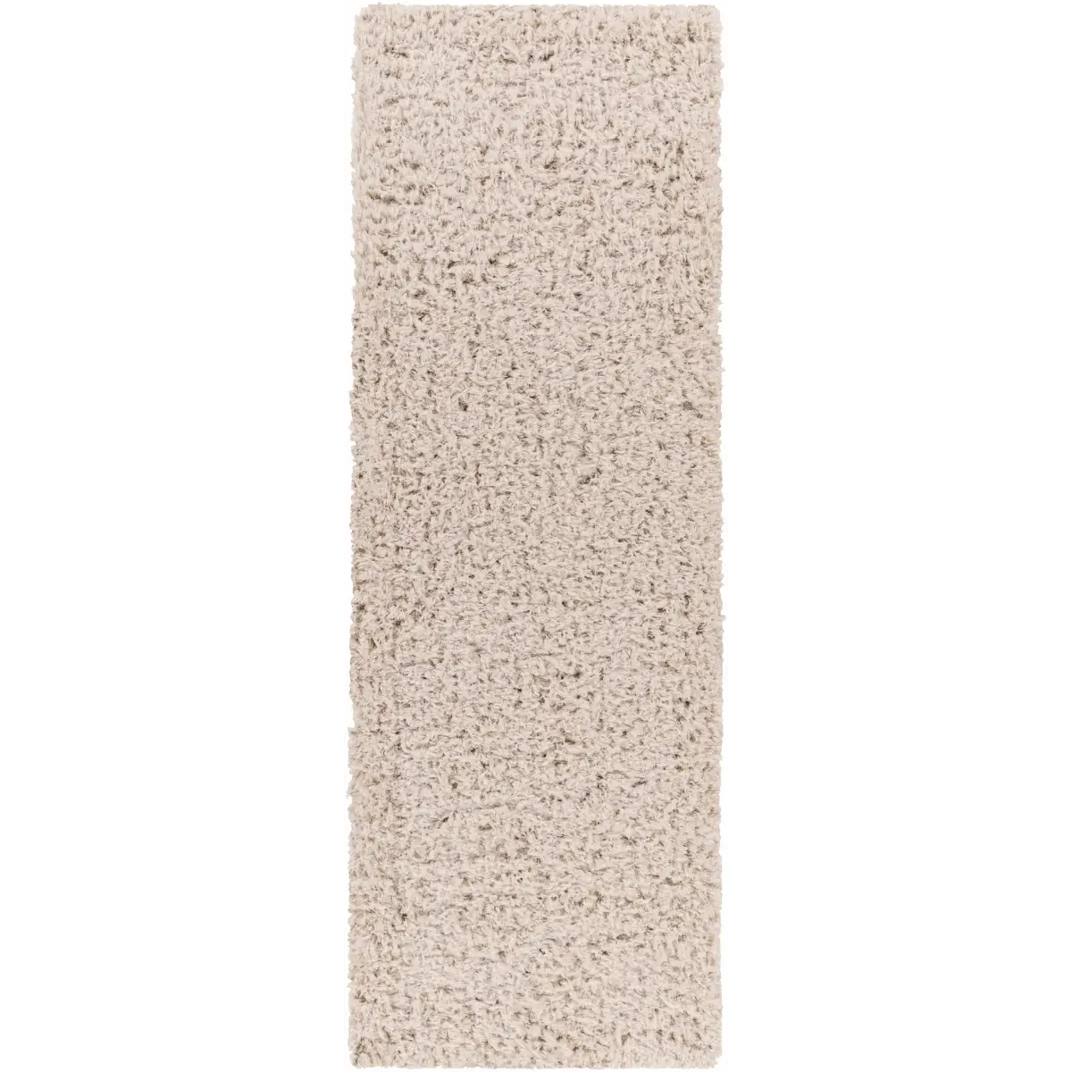 Siari Solid Oatmeal Shag Rug - 2’7’’ x 7’3’’ Runner - Boutique Rugs