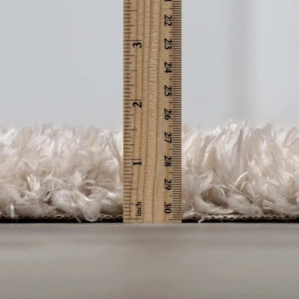 Siari Solid Oatmeal Shag Rug - Boutique Rugs