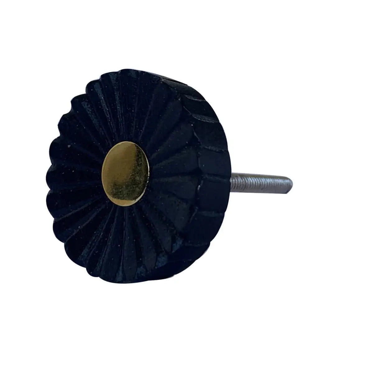 Siena Blue Wooden Knob (each) - Perilla Home