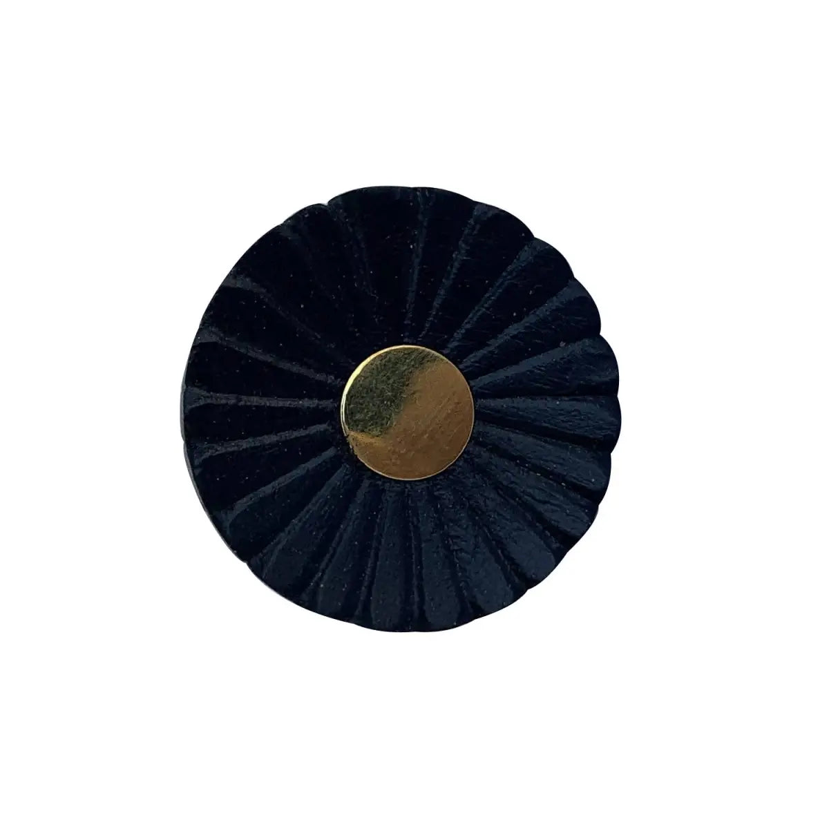 Siena Blue Wooden Knob (each) - Perilla Home
