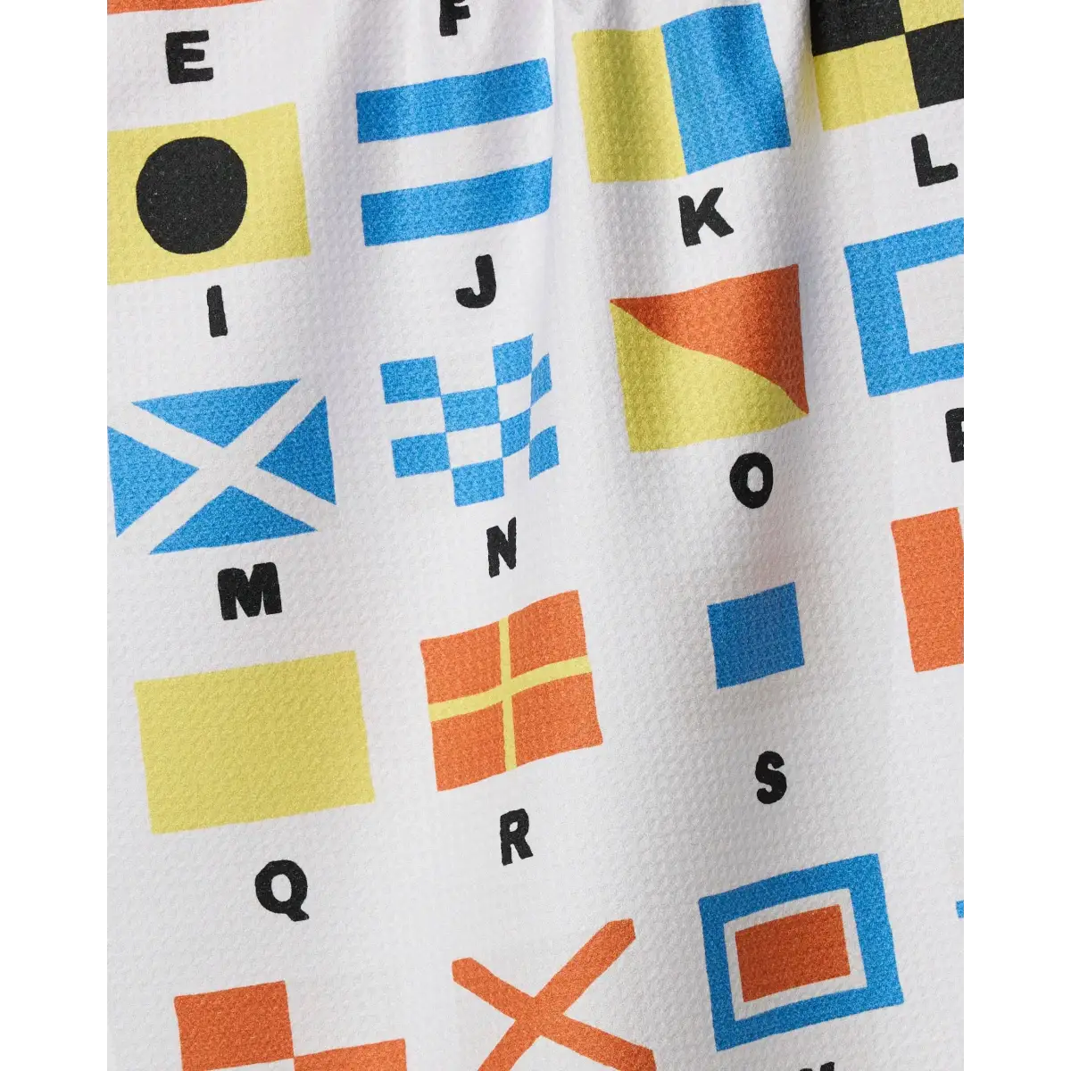 Kitchen Towel - Signal Flags - Geometry