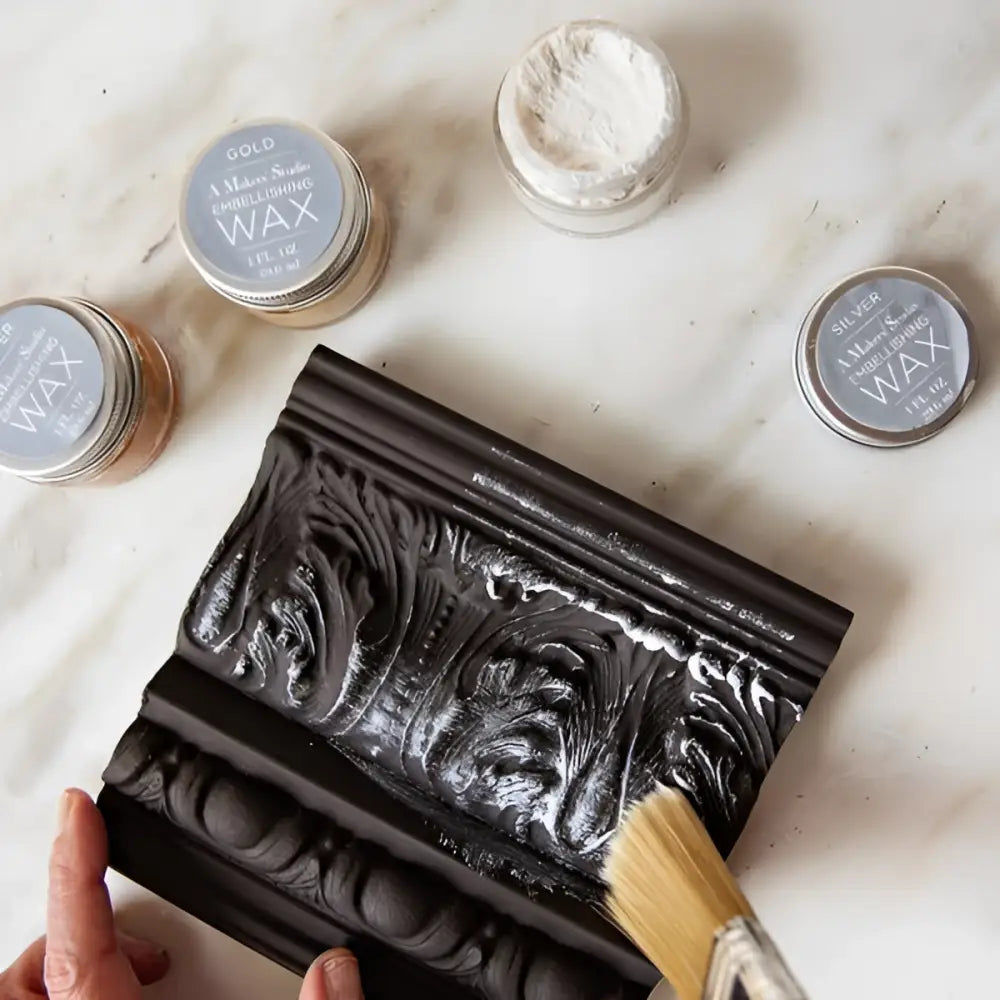 Silver Embellishing Wax - 1 oz. - Amy Howard At Home