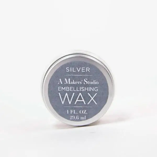 Silver Embellishing Wax - 1 oz. - Amy Howard At Home