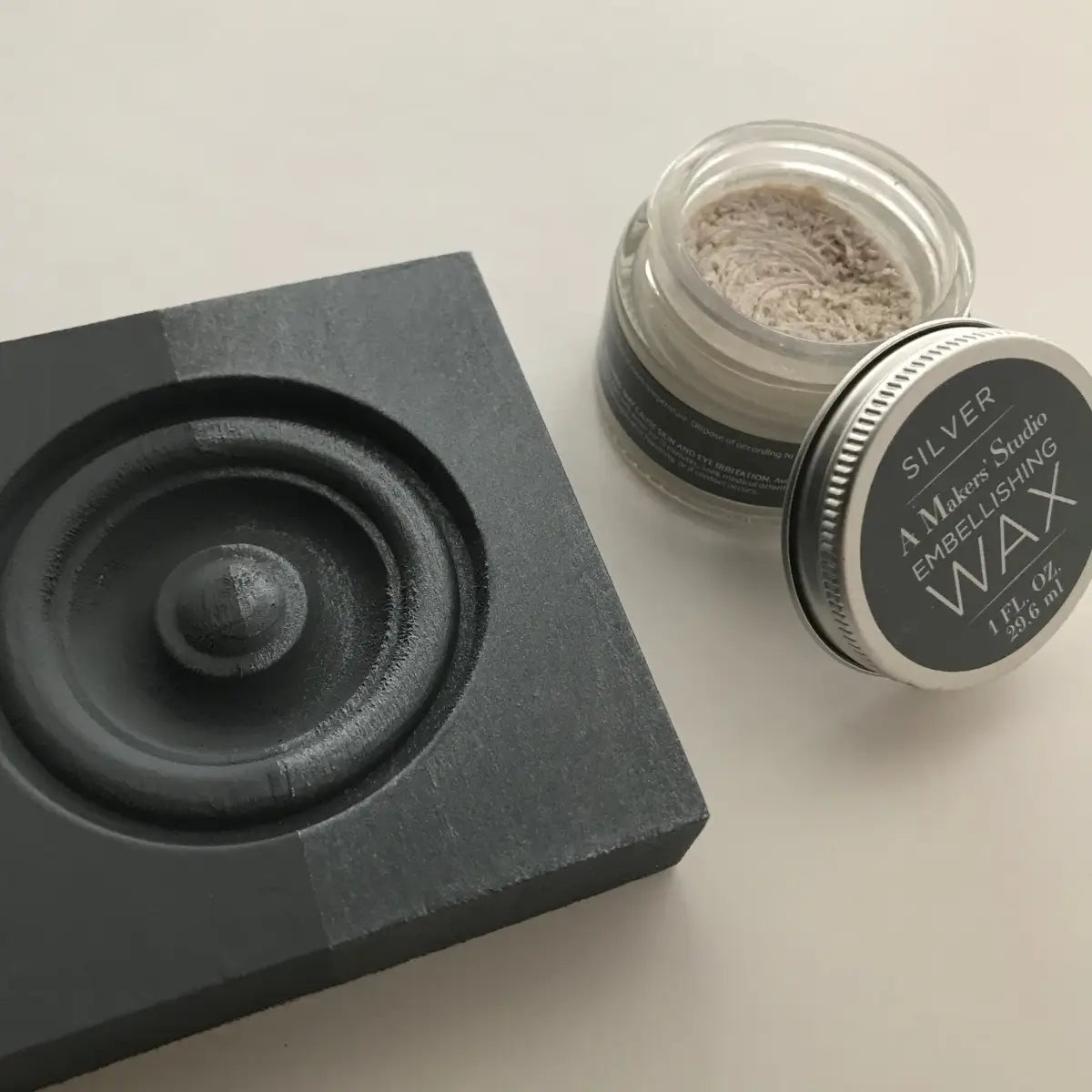 Silver Embellishing Wax - 1 oz. - Amy Howard At Home