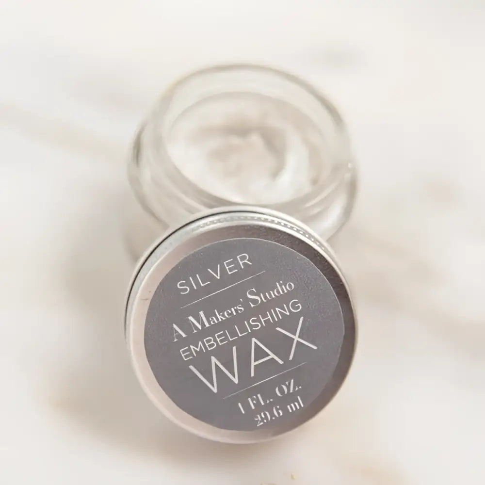 Silver Embellishing Wax - 1 oz. - Amy Howard At Home