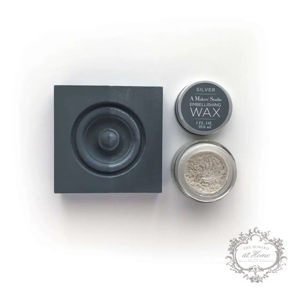 Silver Embellishing Wax - 1 oz. - Amy Howard At Home