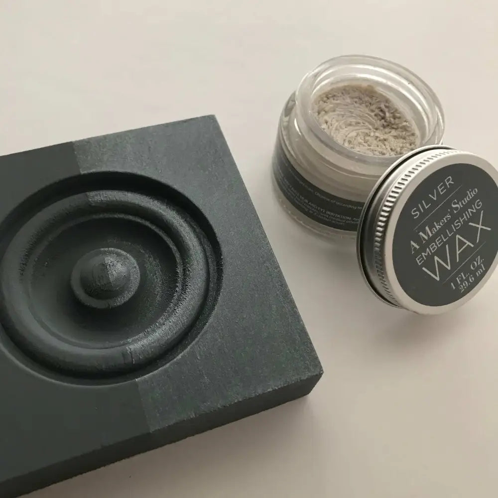 Silver Embellishing Wax - 1 oz. - Amy Howard At Home