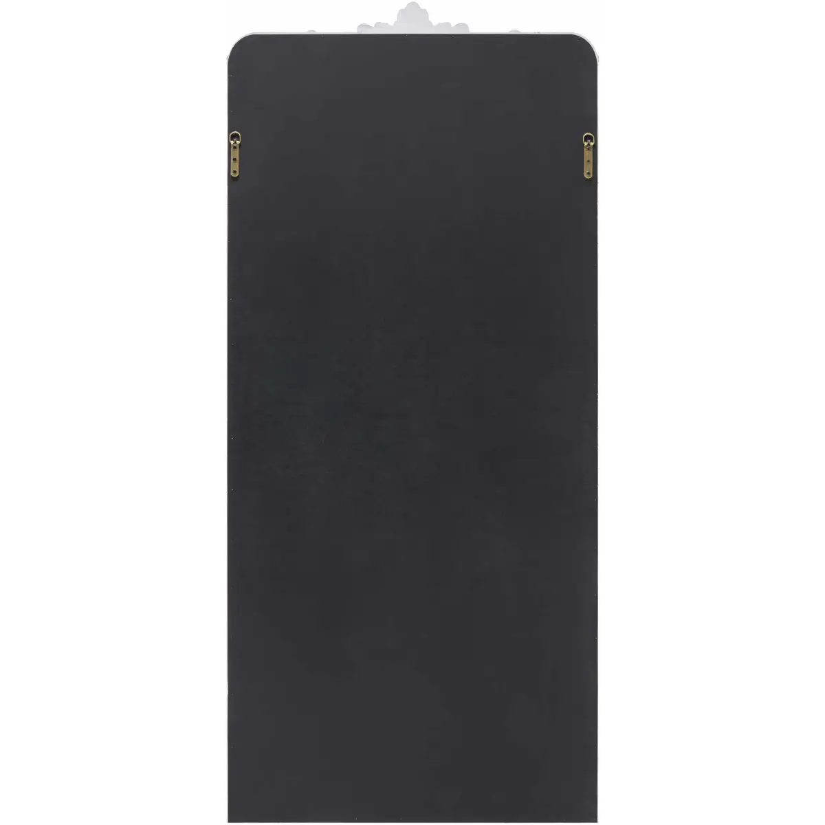 Silver Gray Frame 66’’ Rectangle Wall Mirror - 66’’H x 30’’W x 2’’D Arch/Crowned Top - Boutique Rugs