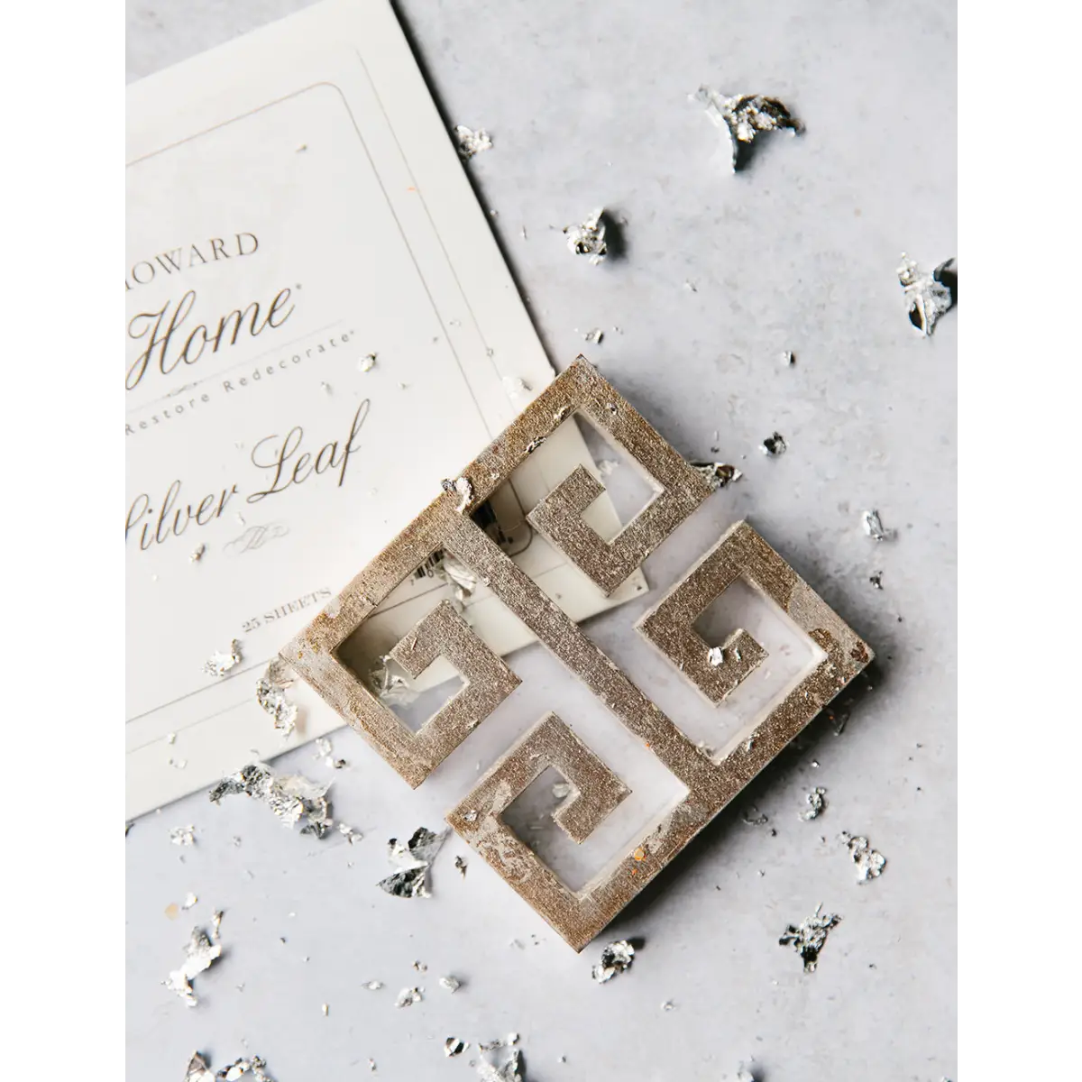 Silver Leaf Foil for Crafting or Painting - Amy Howard At Home