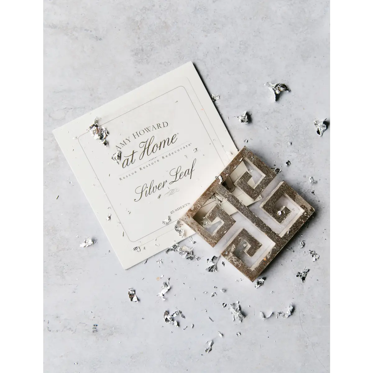 Silver Leaf Foil for Crafting or Painting - Amy Howard At Home