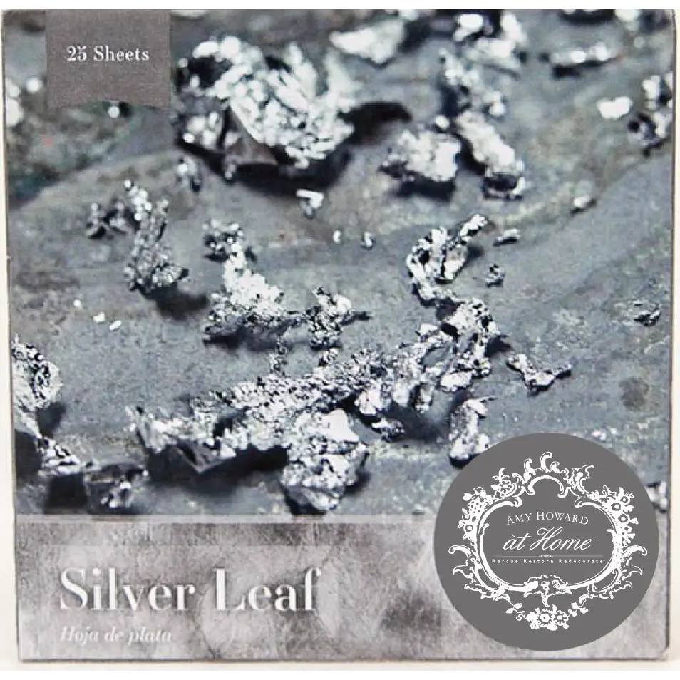Silver Leaf Foil for Crafting or Painting - Amy Howard At Home
