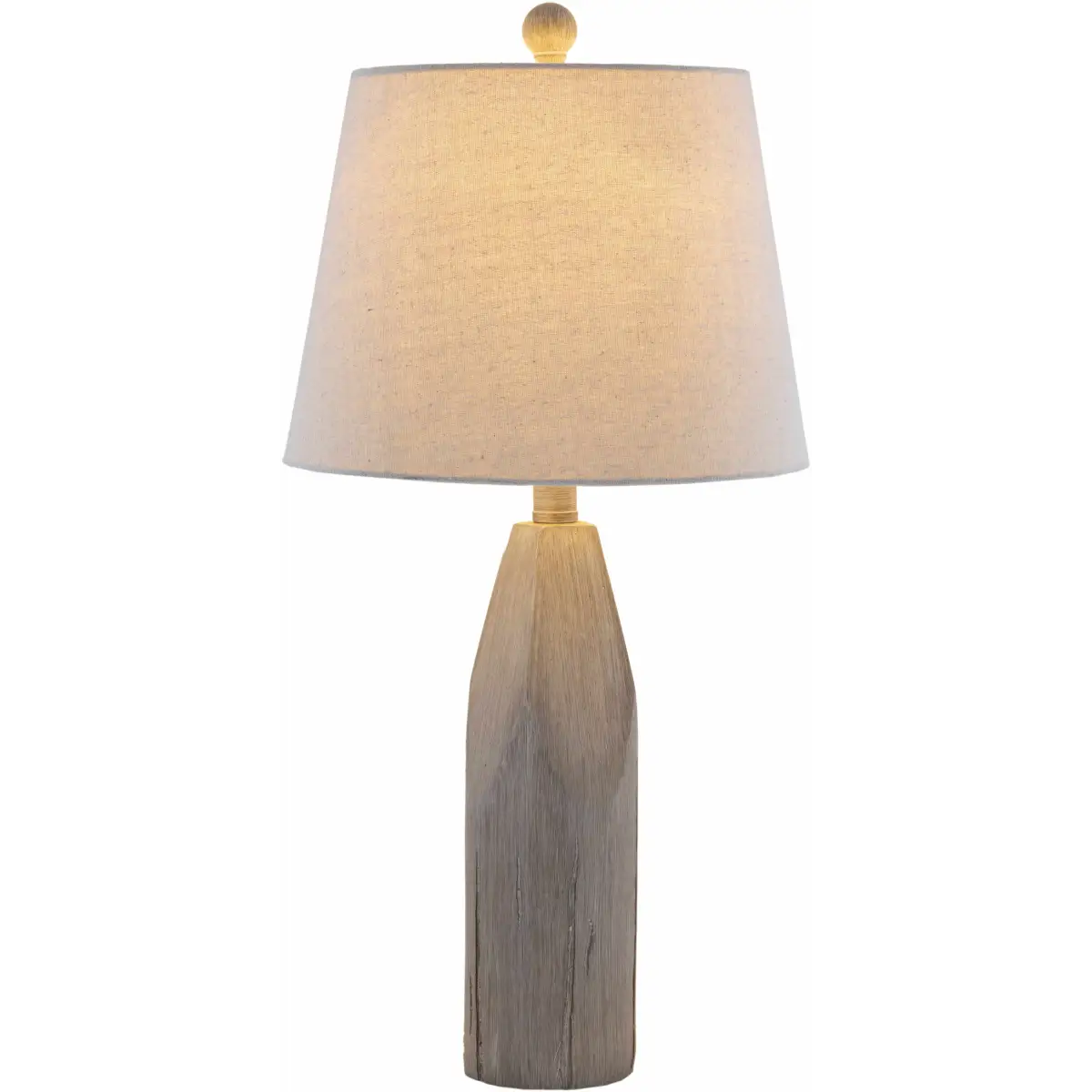 Simala Wood Table Lamp - 24’’H x 12’’W x 12’’D - Boutique Rugs