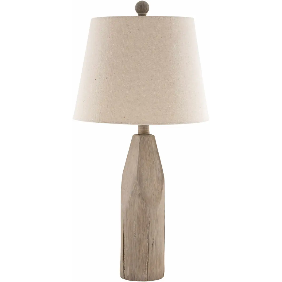 Simala Wood Table Lamp - 24’’H x 12’’W x 12’’D - Boutique Rugs