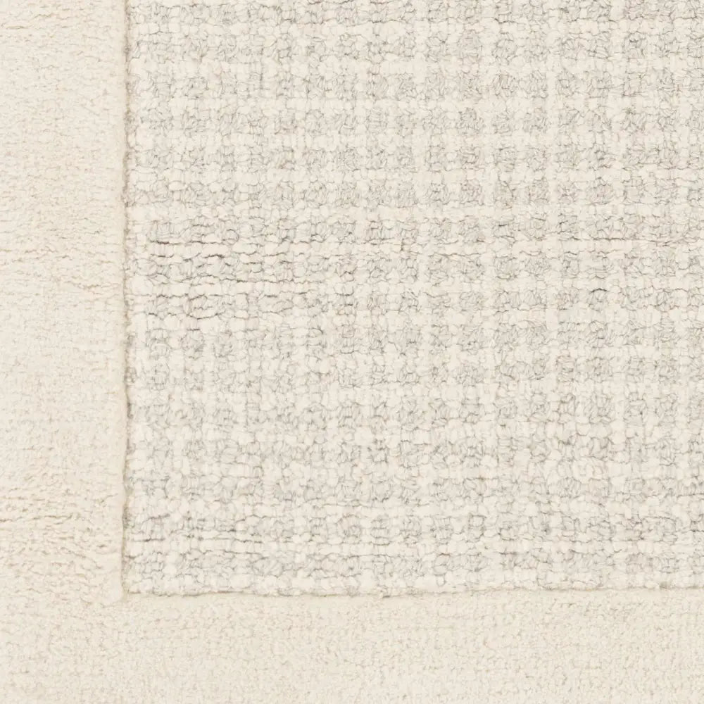 Simple Cream Wool Rug - Boutique Rugs