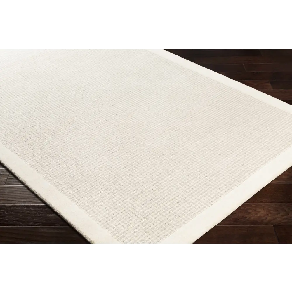 Simple Cream Wool Rug - Boutique Rugs