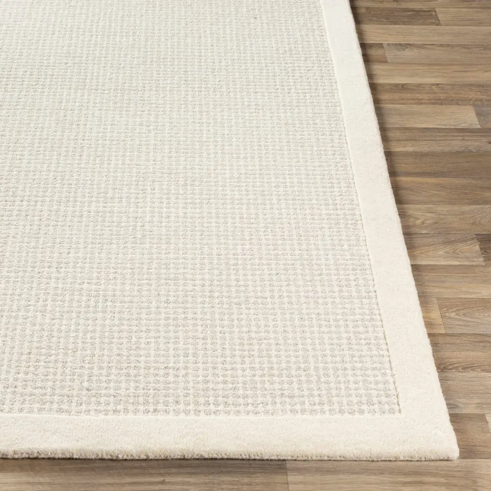 Simple Cream Wool Rug - Boutique Rugs