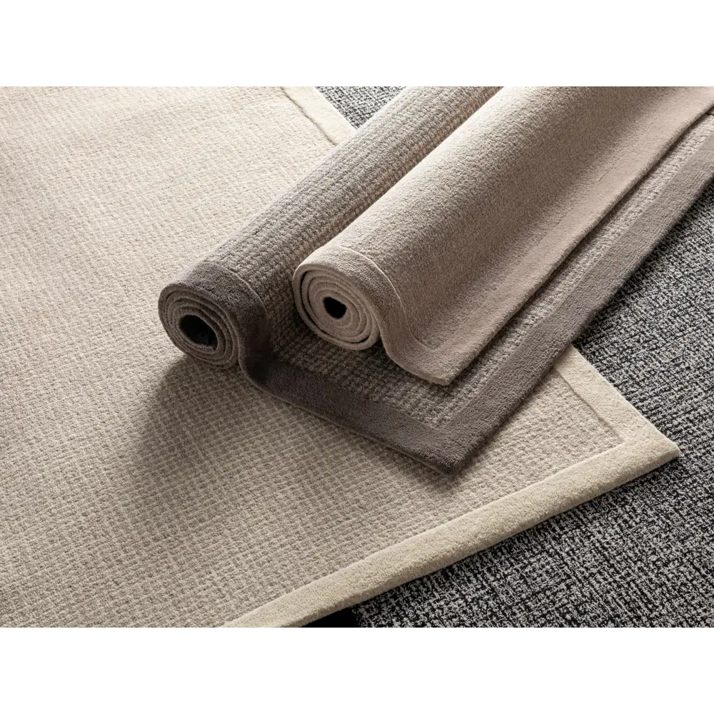 Simple Cream Wool Rug - Boutique Rugs