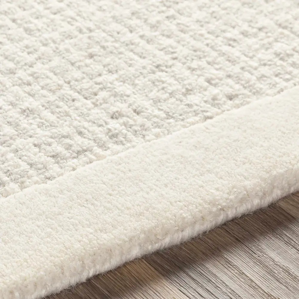 Simple Cream Wool Rug - Boutique Rugs