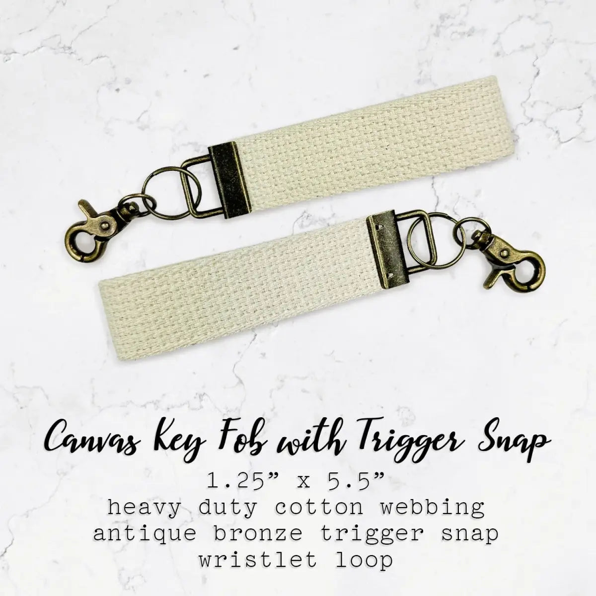 Script Key Fob with Clip - Alton Illinois - Indigo Tangerine