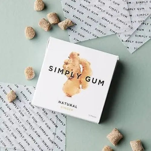 Simply Gum - Ginger - All-Natural Chewing Gum - Simply Gum