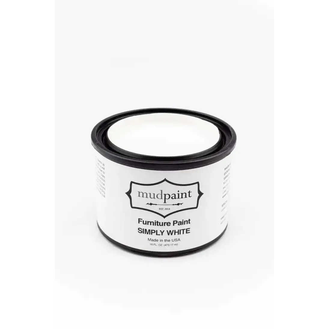 Simply White - MudPaint Clay Furniture Paint - MudPaint