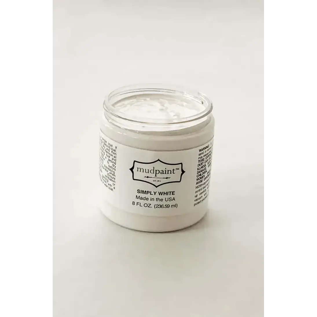 Simply White - MudPaint Clay Furniture Paint - MudPaint