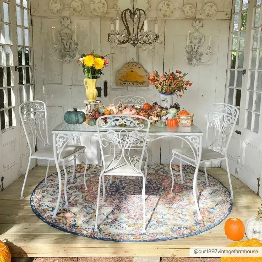 Simsbury Area Rug - 6’7’’ Round - Boutique Rugs