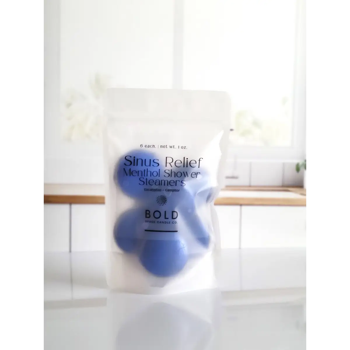 Shower Steamers – Sinus Relief - Eucalyptus & Rosemary - 6 pack - Bold Space Candle Co.