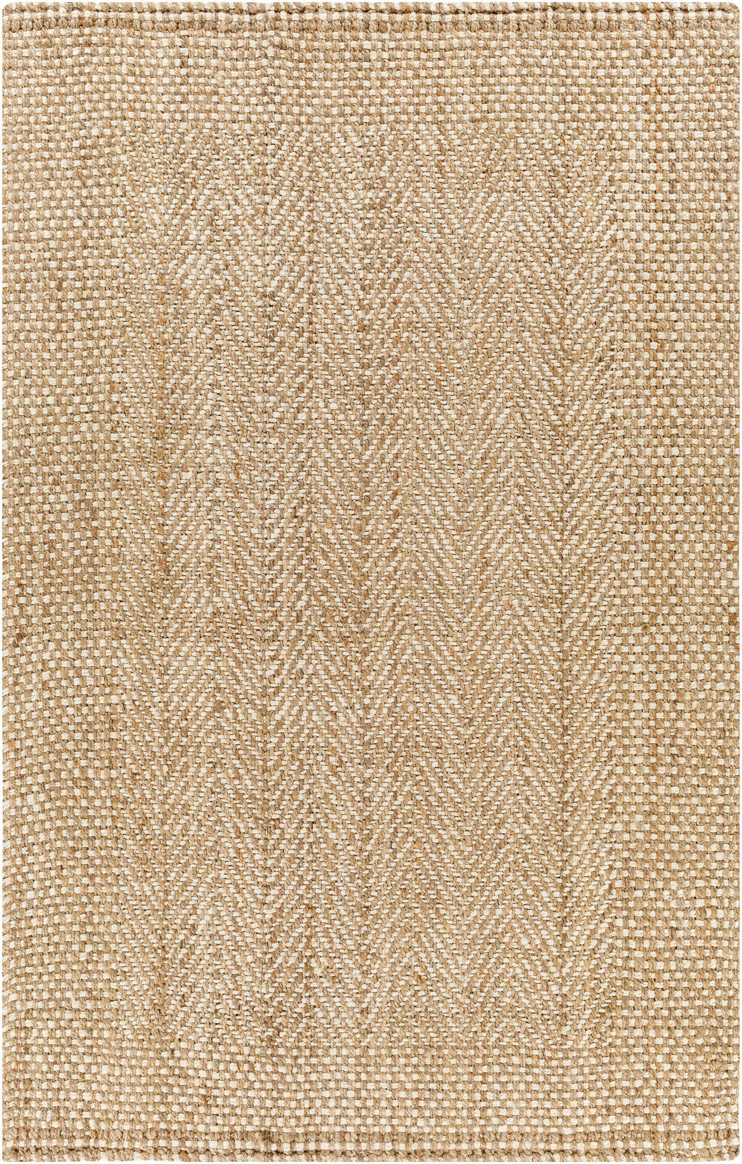Dinah Natural Textured Jute Rug - 5’ x 7’6’’ Rectangle - Boutique Rugs