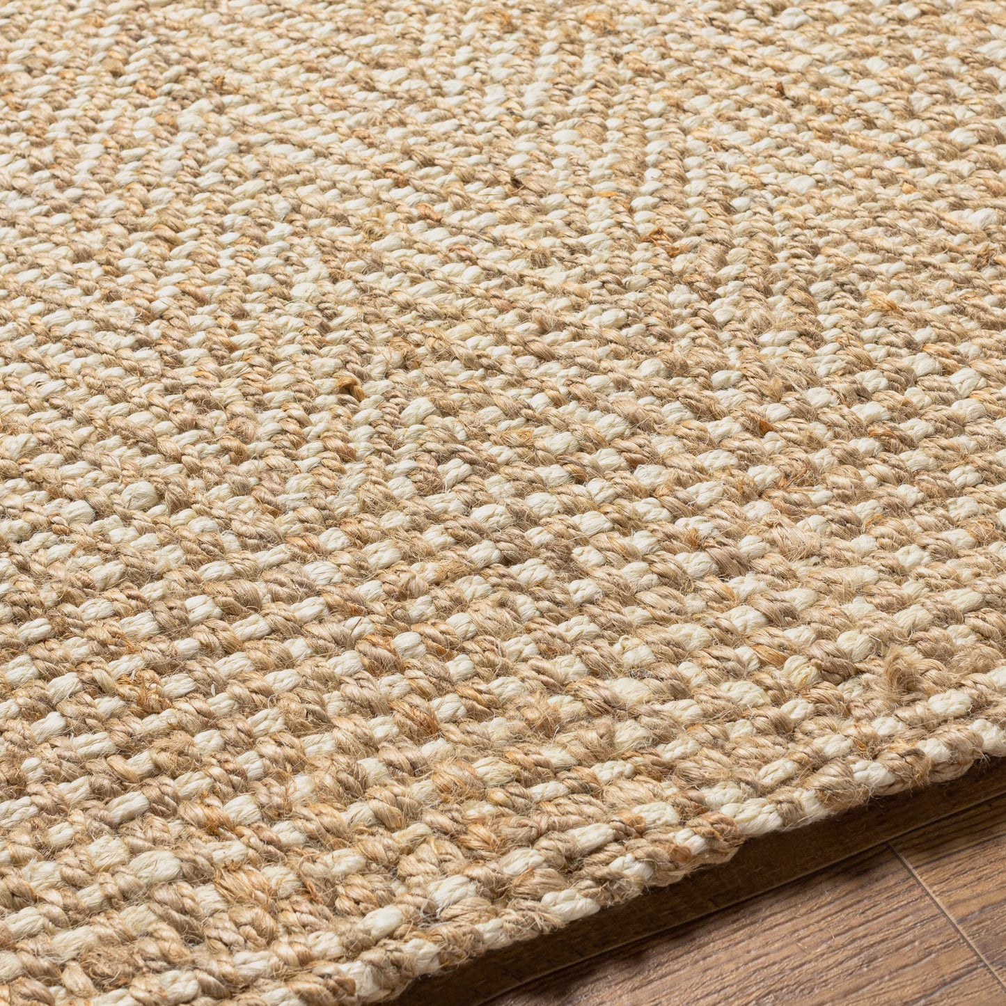 Dinah Natural Textured Jute Rug