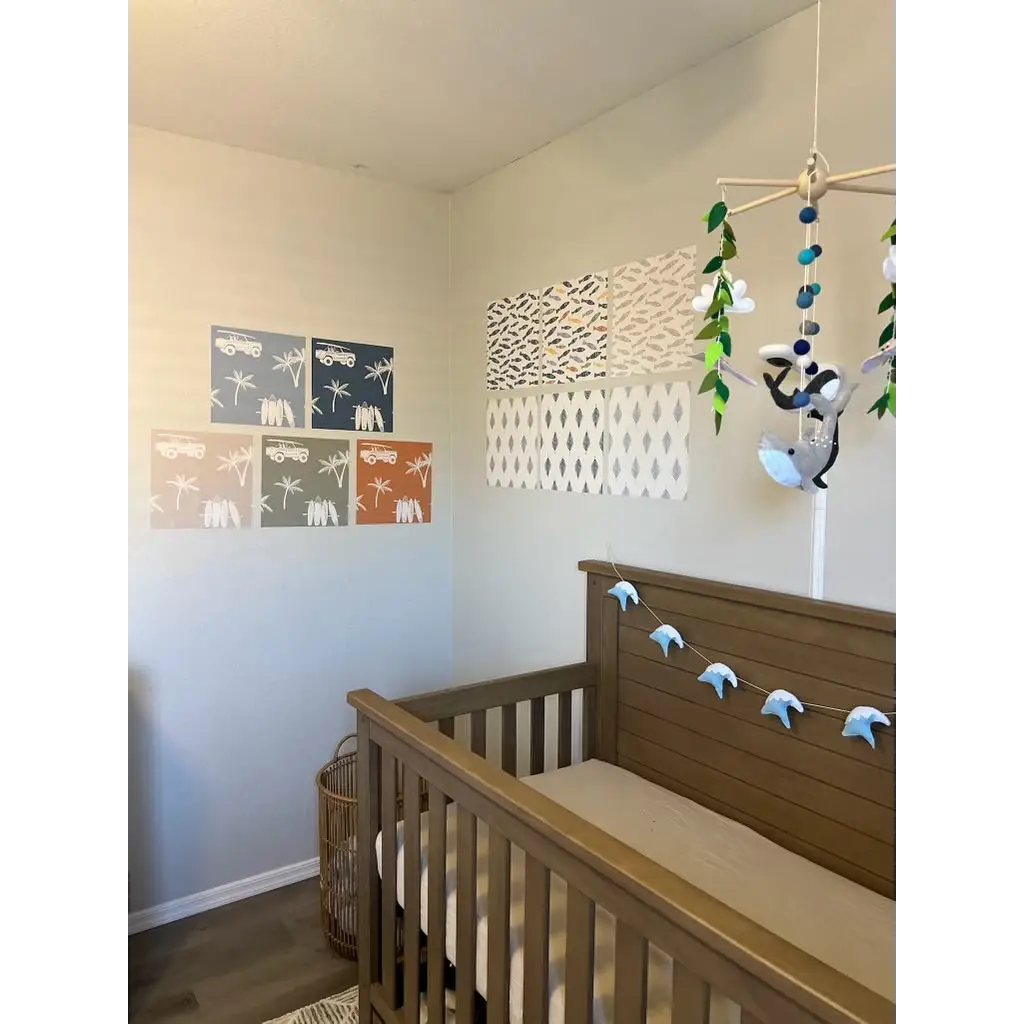 Skipper Wallpaper - Kids Fish - by CoastL Studio - Loomwell Home Goods