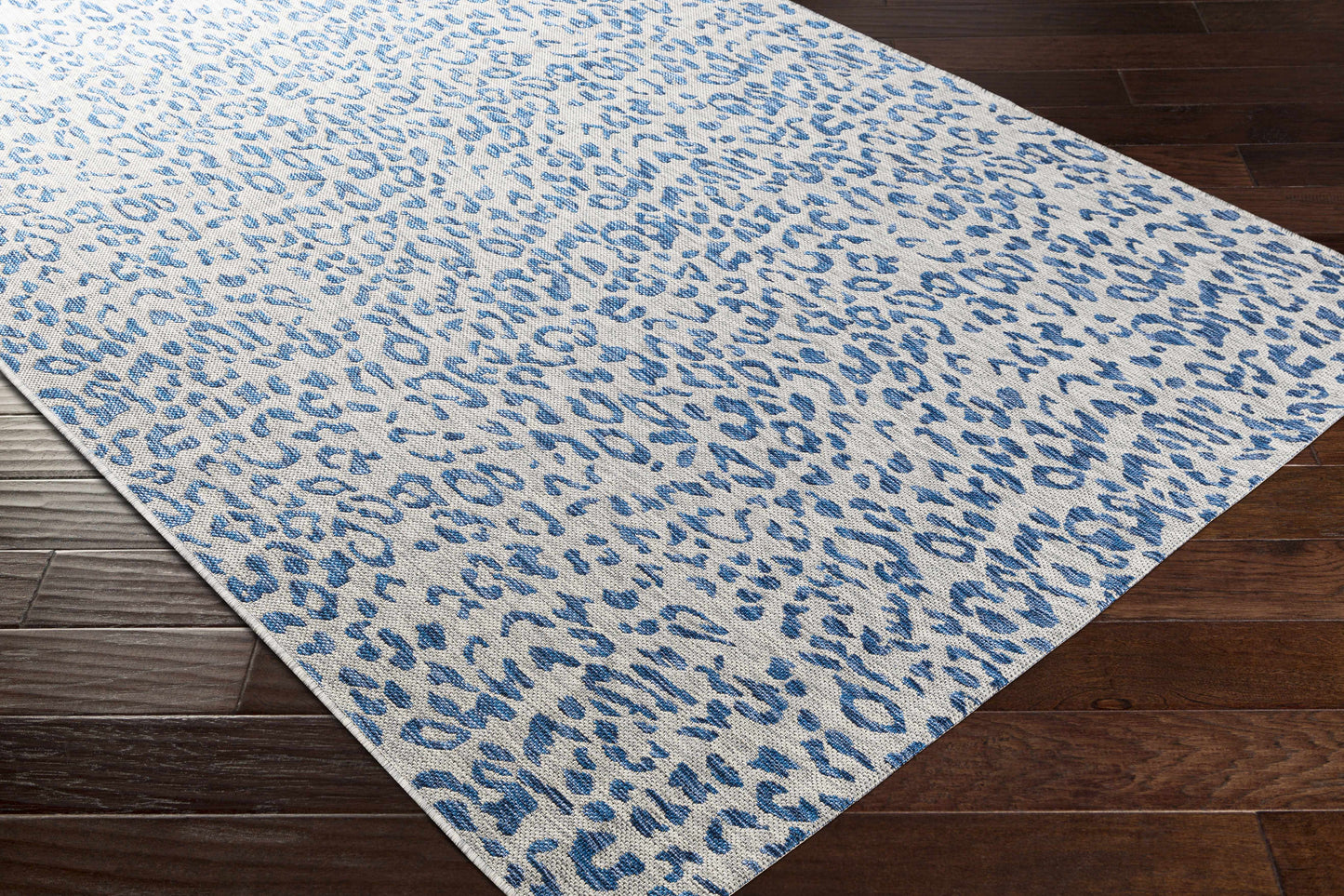 Tapis de performance bleu léopard de Skipsea