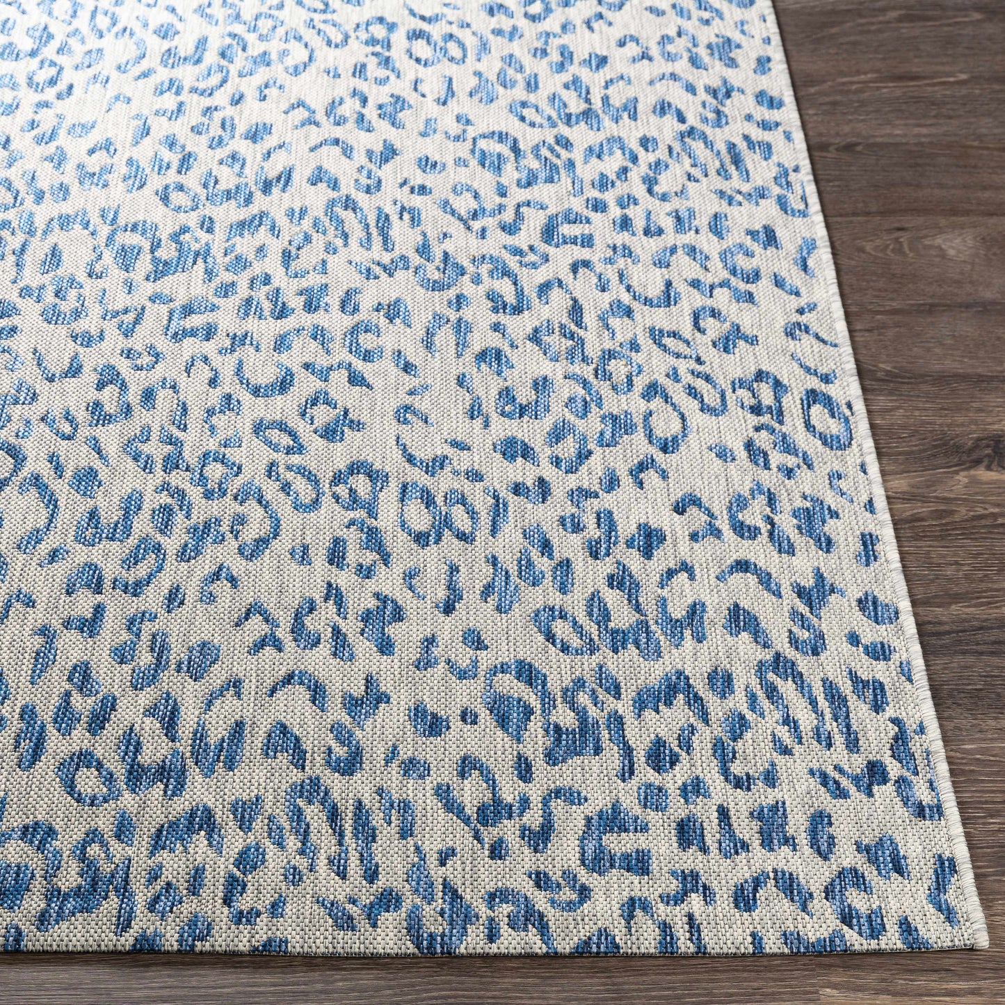 Tapis de performance bleu léopard de Skipsea