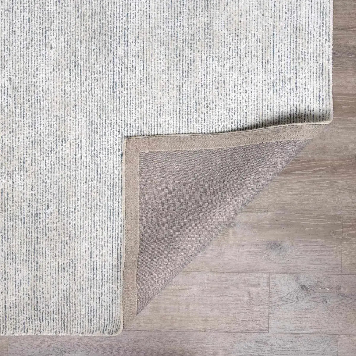 Slate Blue Hand Tufted Wool Blend Rug - Boutique Rugs