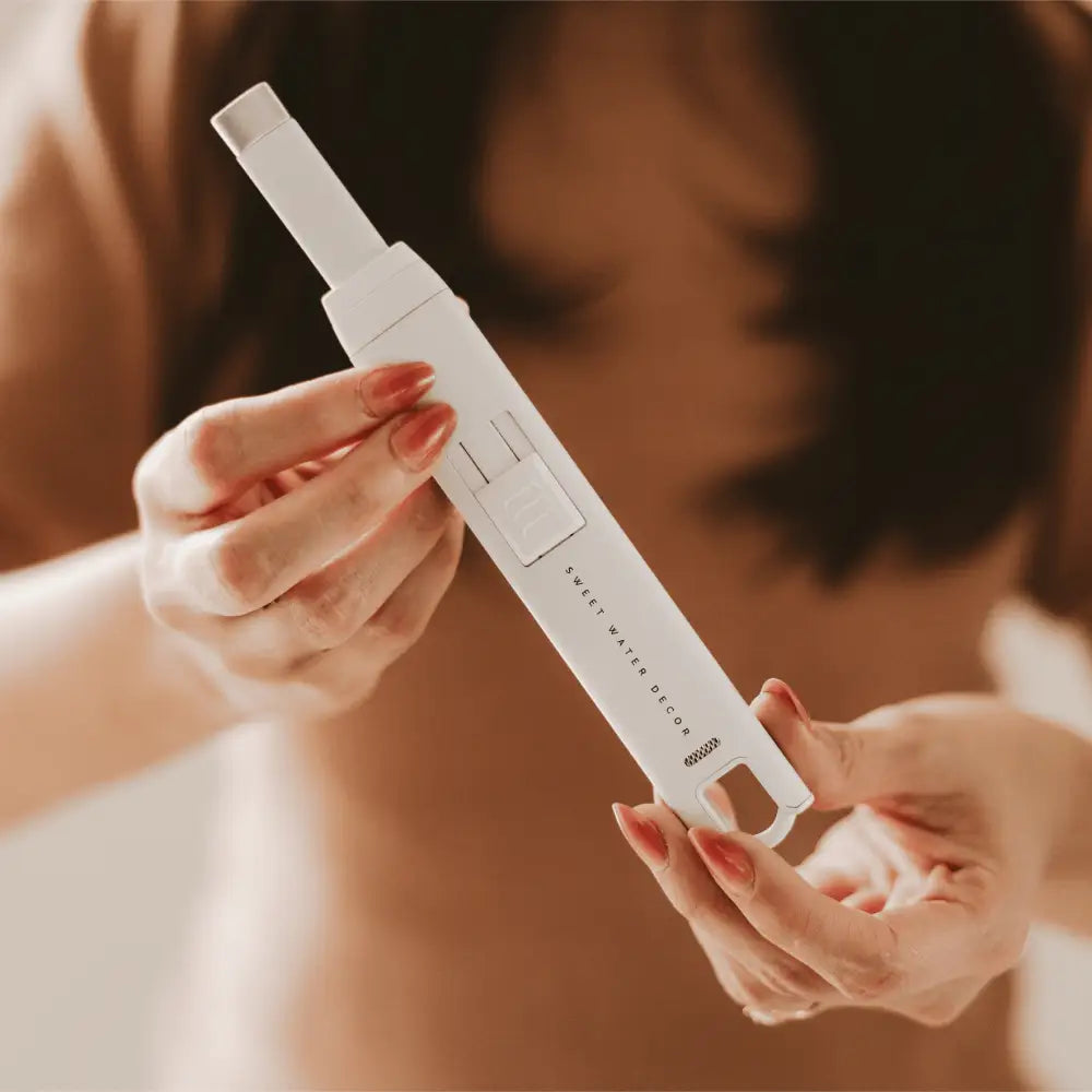 Slate White Large Electric Lighter - Sweet Water Decor