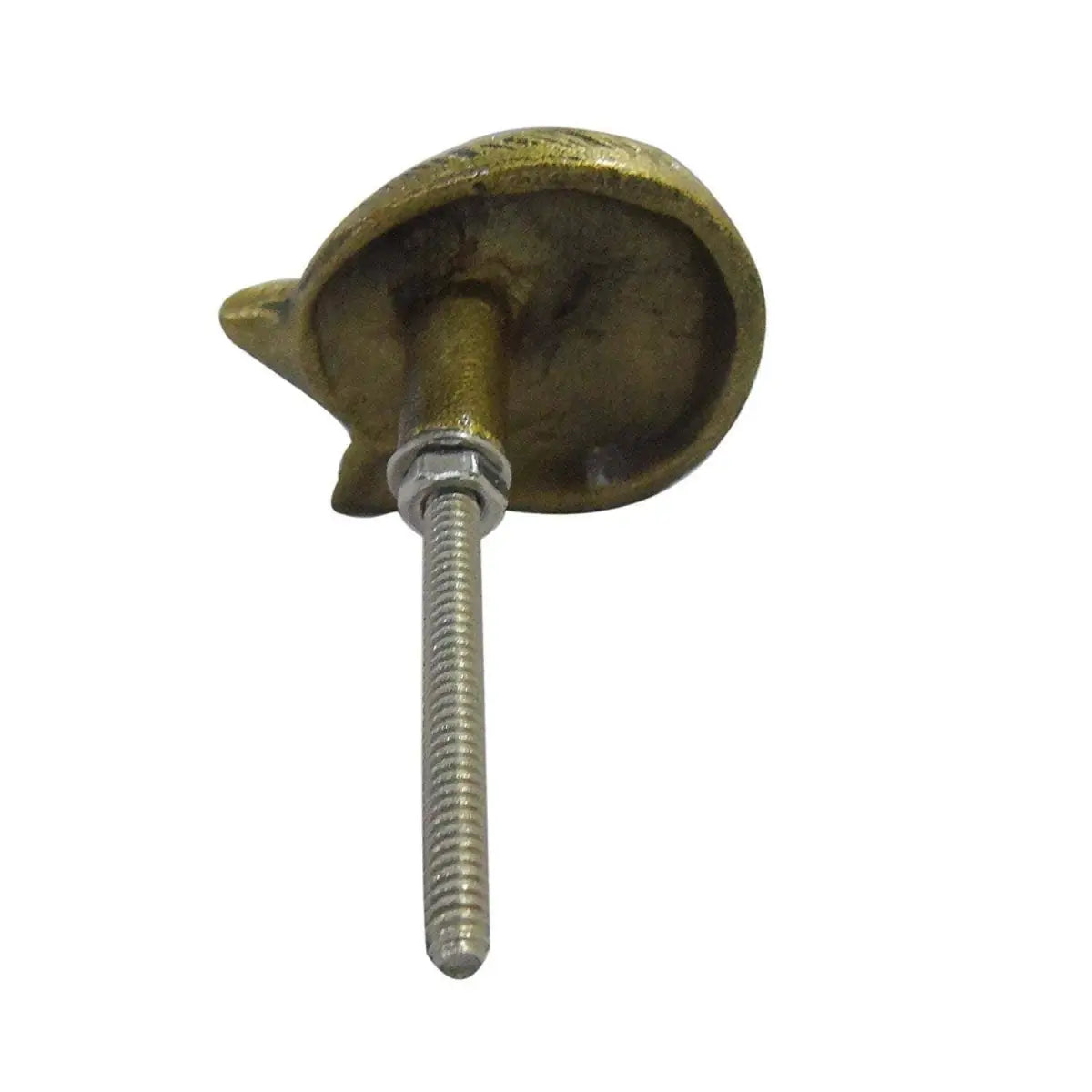 Sleeping Fox Brass Knob (each) - Perilla Home
