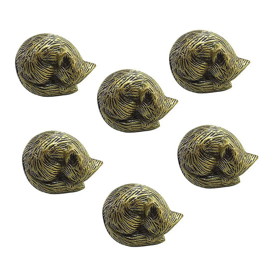 Sleeping Fox Brass Knob (each) - Perilla Home