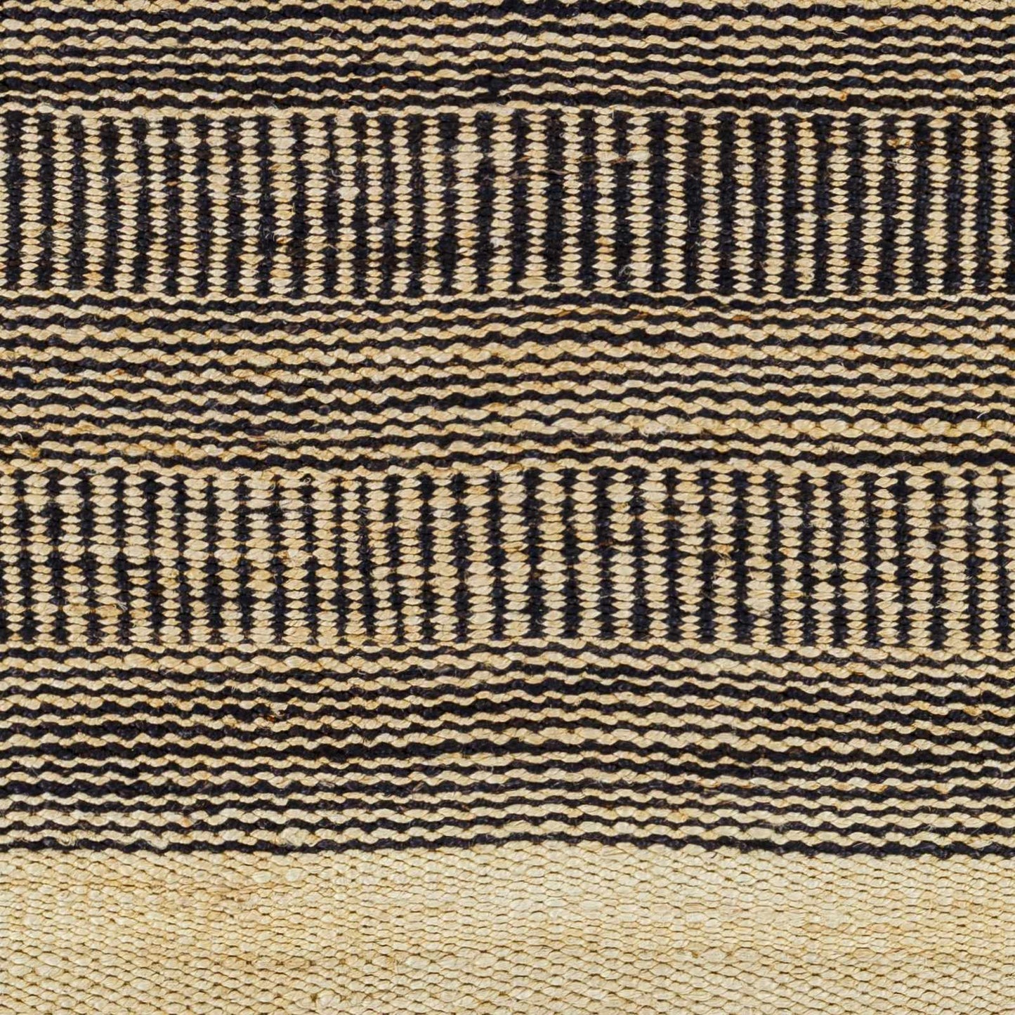Black Elle Jute Rug - Boutique Rugs