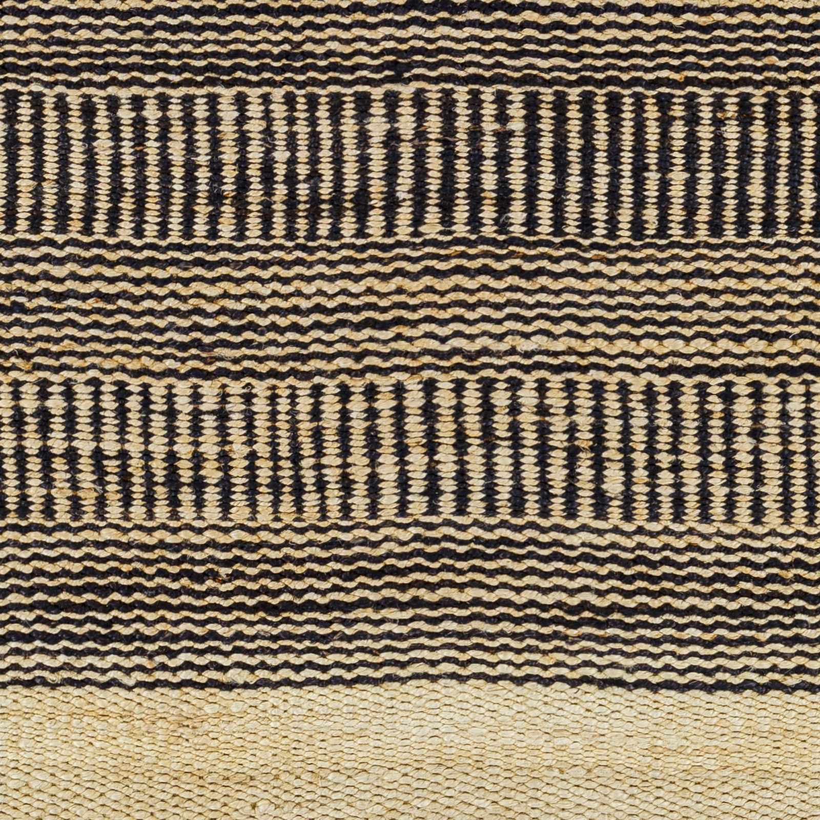 Black Elle Jute Rug - Boutique Rugs