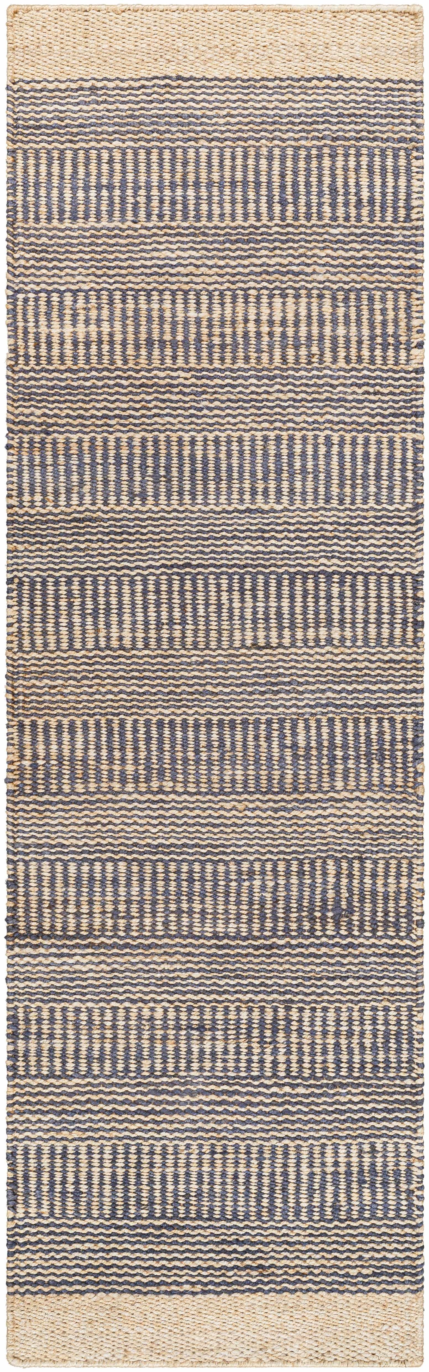 Blue Elle Jute Rug