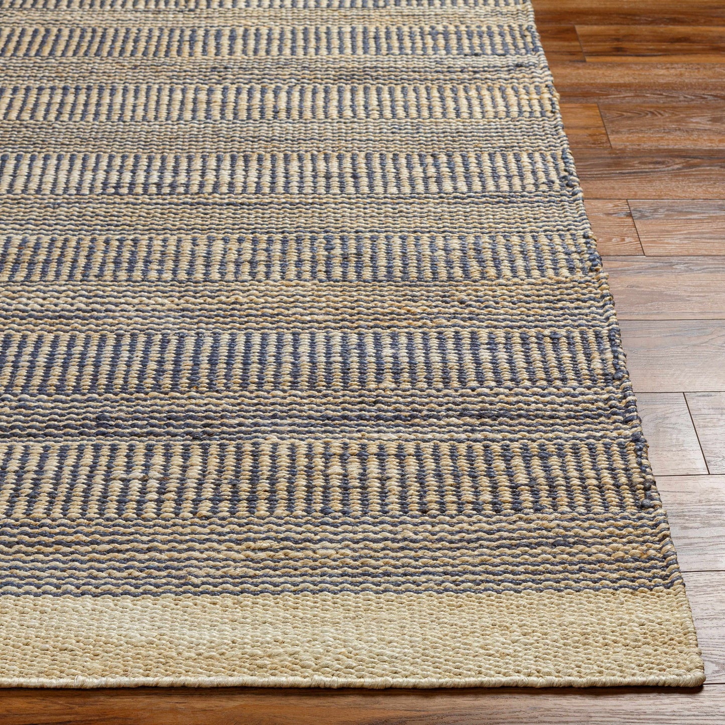 Blue Elle Jute Rug