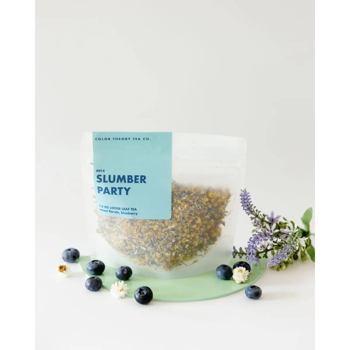 Loose Leaf Tea - Slumber Party - Chamomile Lavender Blueberry - Color Theory Tea Co.
