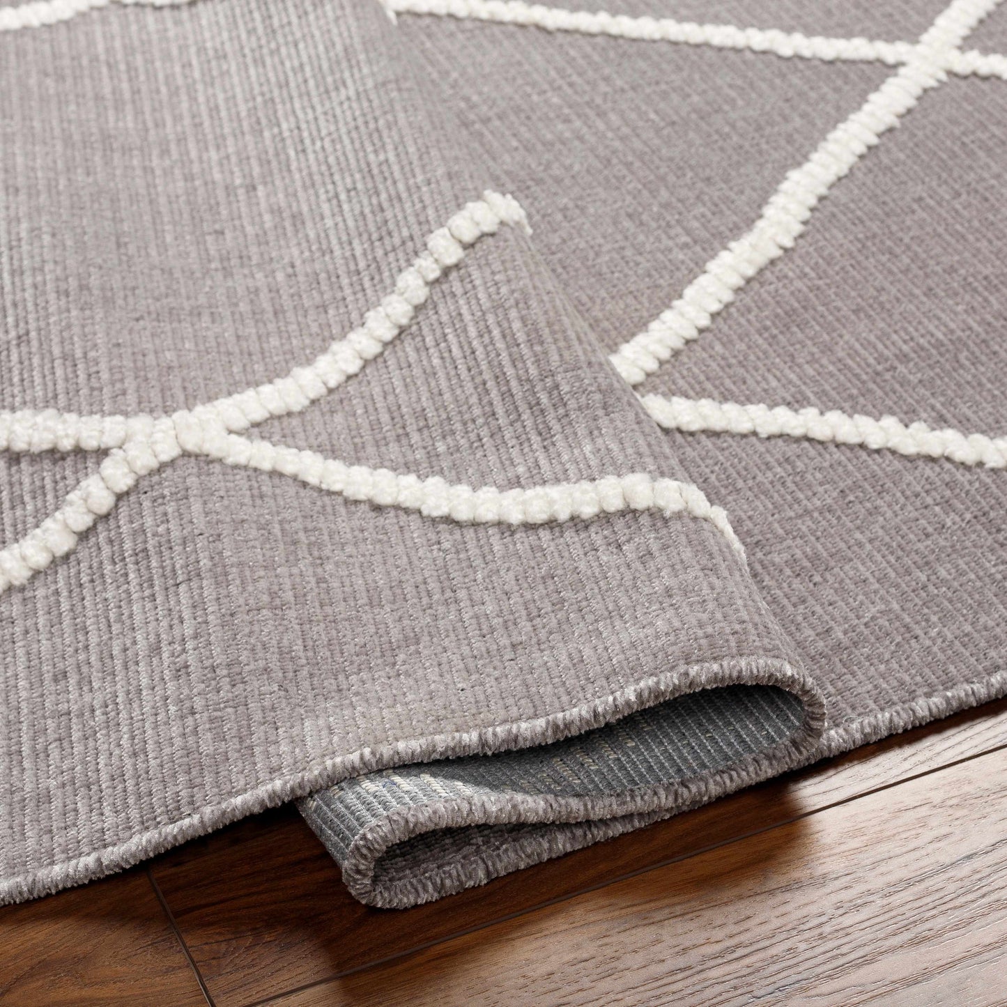 Amani Gray Washable Rug - Clearance