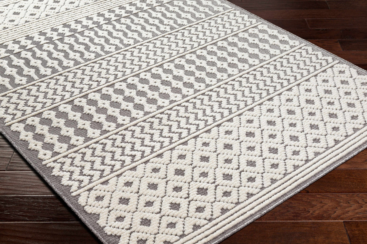 Drago Gray Area Rug - Clearance