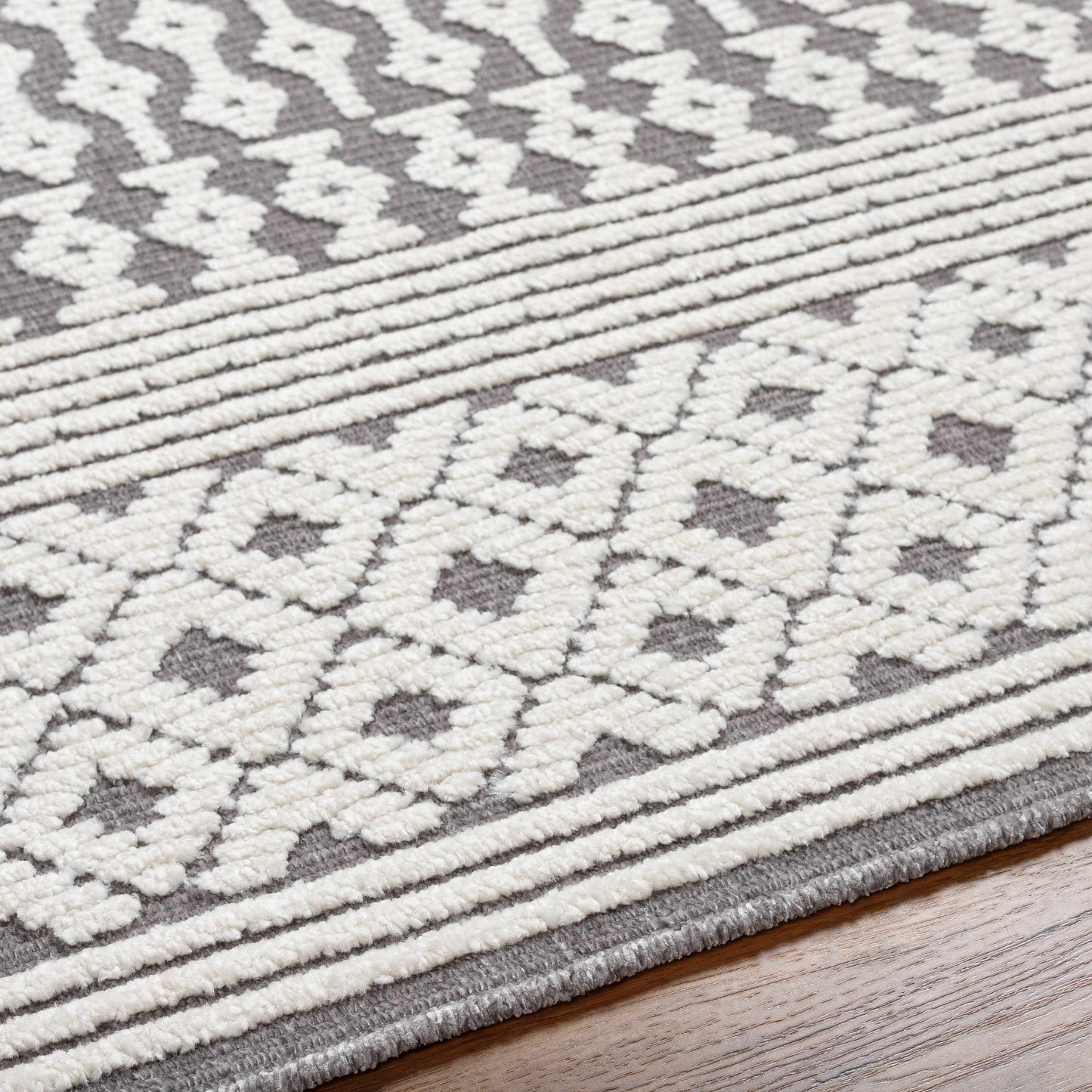 Drago Gray Area Rug - Clearance