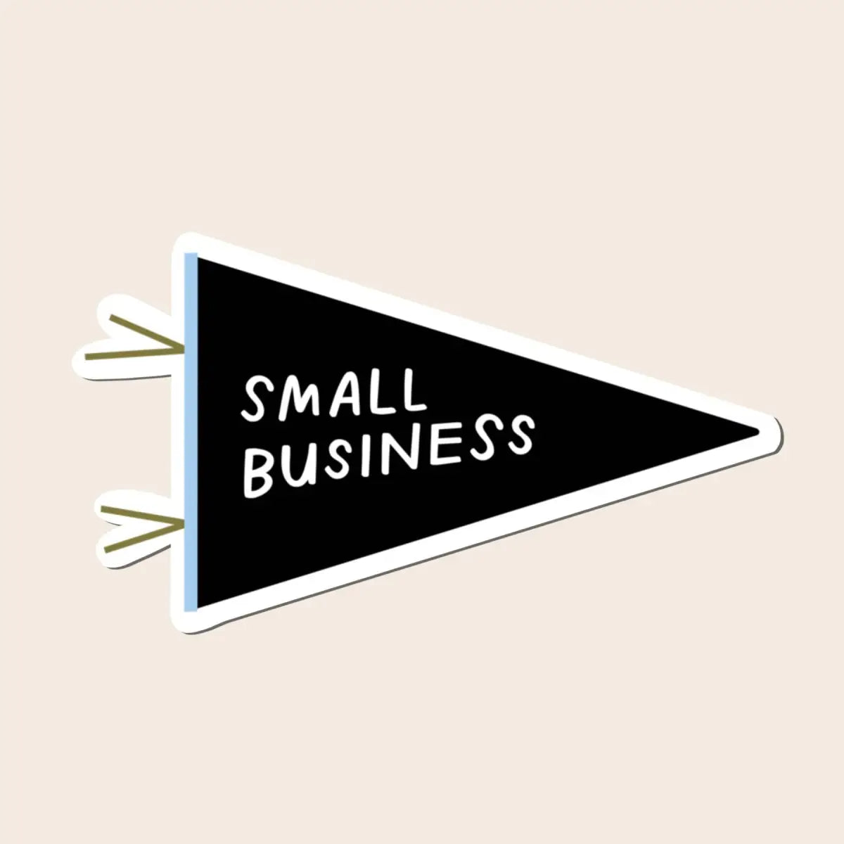 Small Business Vinyl Sticker - Just Follow Your Art